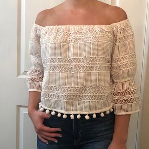Off the shoulder top